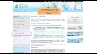 Captura del vídeo Certificado - Cómo renovar un certificado